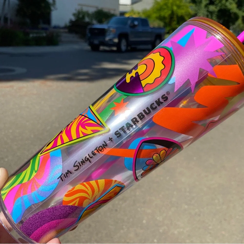Retired Pride 2023 Tim Singleton x Starbucks Limited Release Venti Cold Tumbler